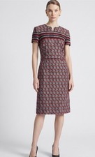 New Oscar De La Renta Tweed Dress Size 10