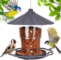 Vogelfutterhaus Zum AufhäNgen, 820Ml Faltbarer Vogelfutterspender Zum