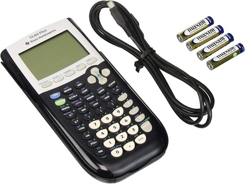 Graphing Calculator TI-84 Plus LCD Screen Battery Powered for Math Science - Picture 3 of 8