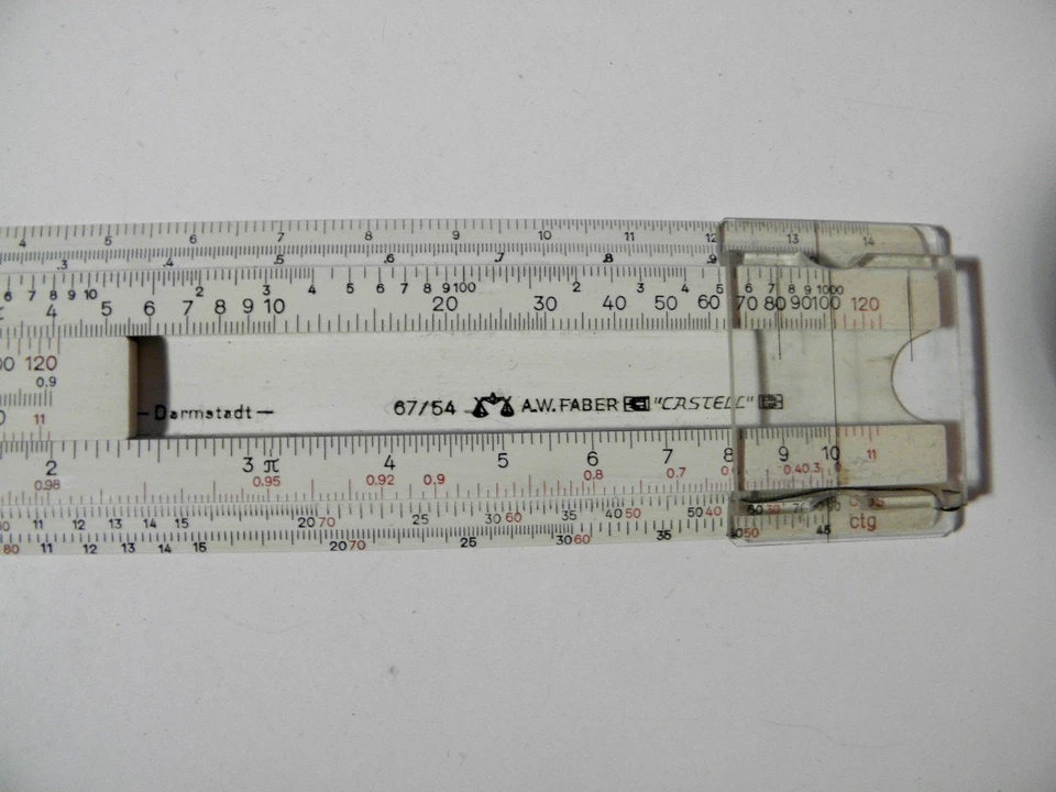 Vintage * Rechenschieber * von Faber Castell * - Bild 2 von 4