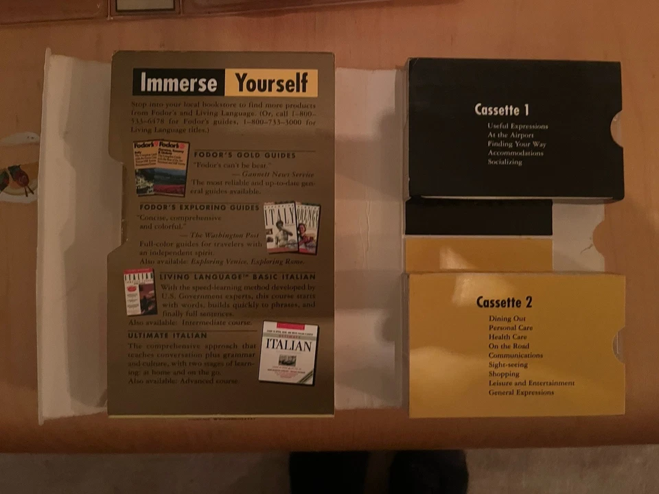 Language Lot Teach Yourself Italian + Spanish CDs & Book + Italian For Travelers - Image 2 of 4