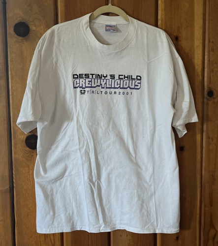 T-shirt Vintage Destiny Child TRL MTV - Taille XL Homme - Occasion En Très Bon état