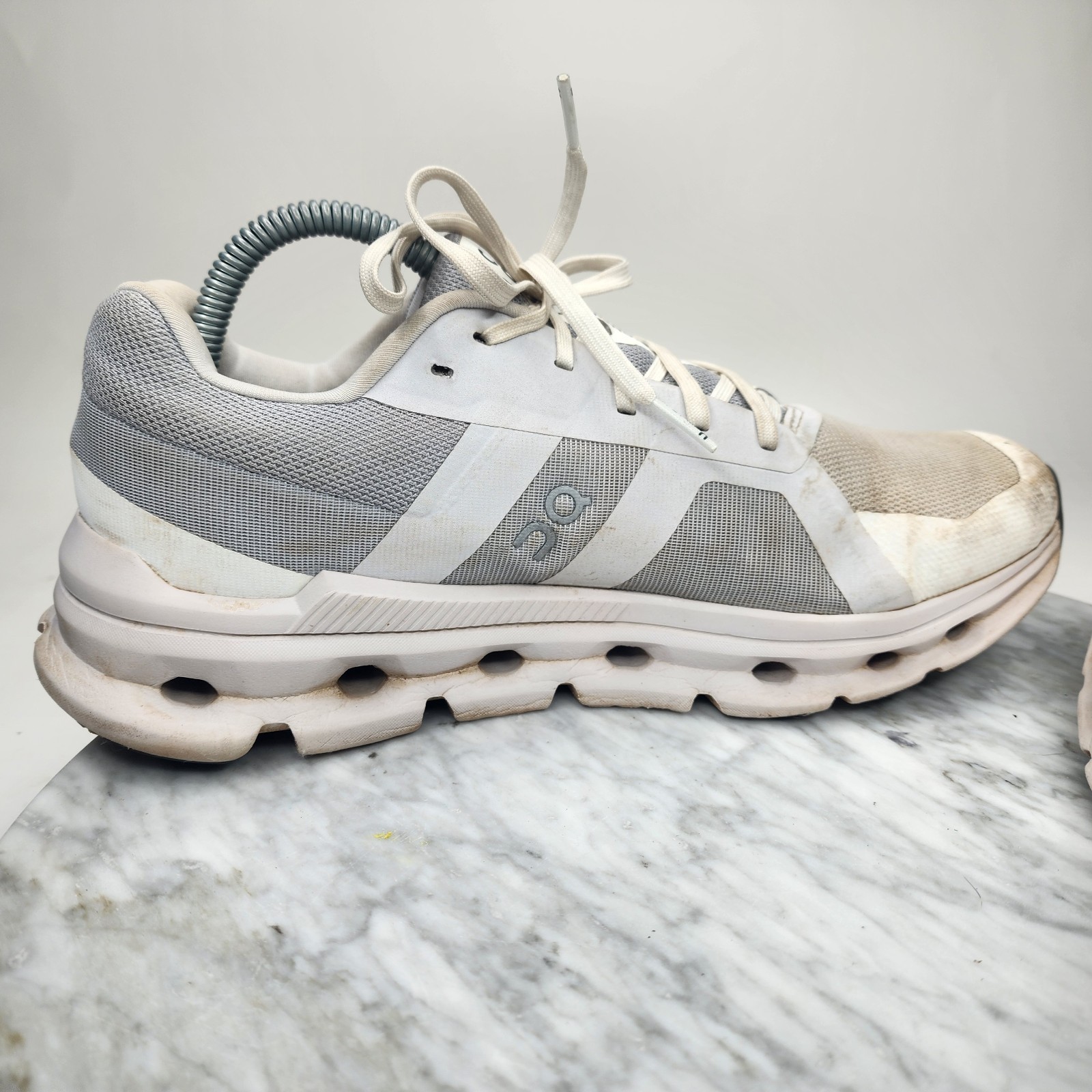 On Cloud Cloudrunner Running Shoes White Frost Wo… - image 12