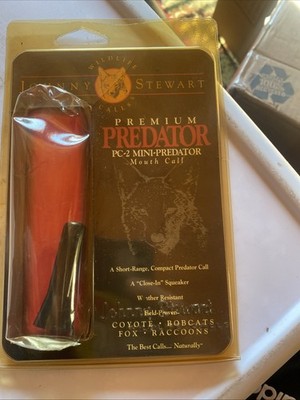 Johnny Stewart Premium Predator Pc   Two Mini Predator Predator Call