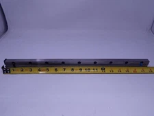 LOT OF 2 SKF LWRE 6 SERIES PRECISION RAIL GUIDES WITH CROSSED ROLLER ASSEMBLIES 