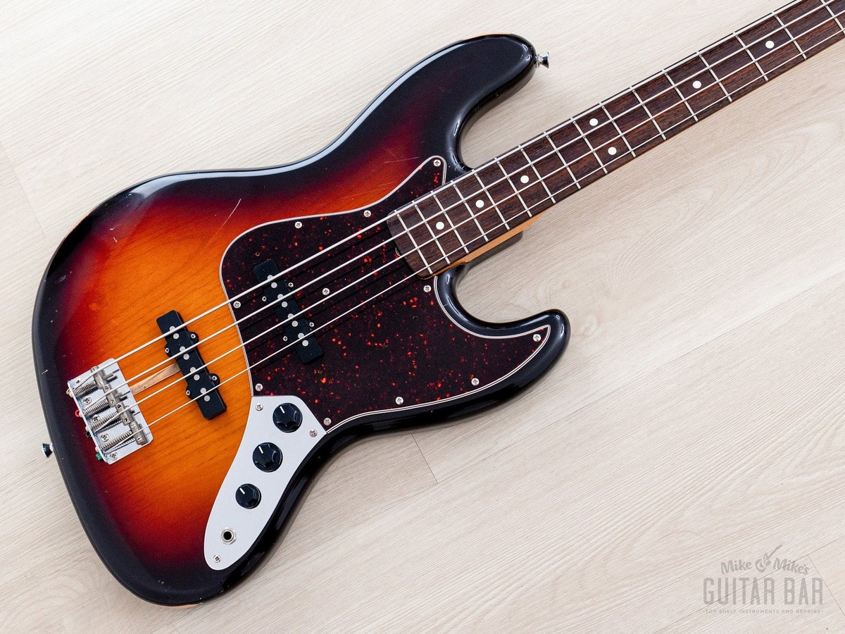 1989 Fender Jazz Bass '62 Vintage Reissue JB62-95 w/ USA Pickups