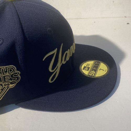 New York Yankees New Era 2009 World Series 59Fifty Fitted Hat Size 7 - Picture 3 of 13