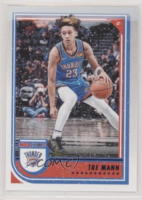 2022-23 Panini NBA Hoops Purple Winter Tre Mann #205 g6p