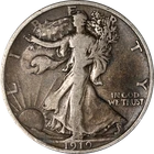 1919-P Walking Liberty Half