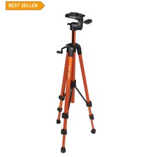 Versatile Aluminum Tripod with Non-Skid Feet and Quick Release - 3 Section Legs