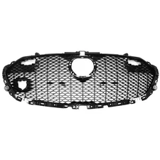 New Premium Fit Bright Black Front Grille BCKN50711A CAPA