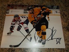 REID DUKE BRANDON WHEAT KINGS SIGNED 8X10 MATTE PHOTO (A) MINNESOTA WILD