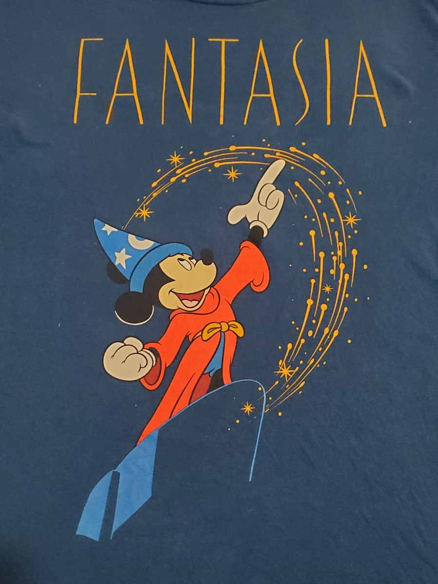 tシャツ 「Disney Collection」FANTASIA / MICKEY MOUSE / FOIL PRINT T-SHIRT / AVIR Disney tシャツ 「Disney Collection」FANTASIA / MICKEY MOUSE