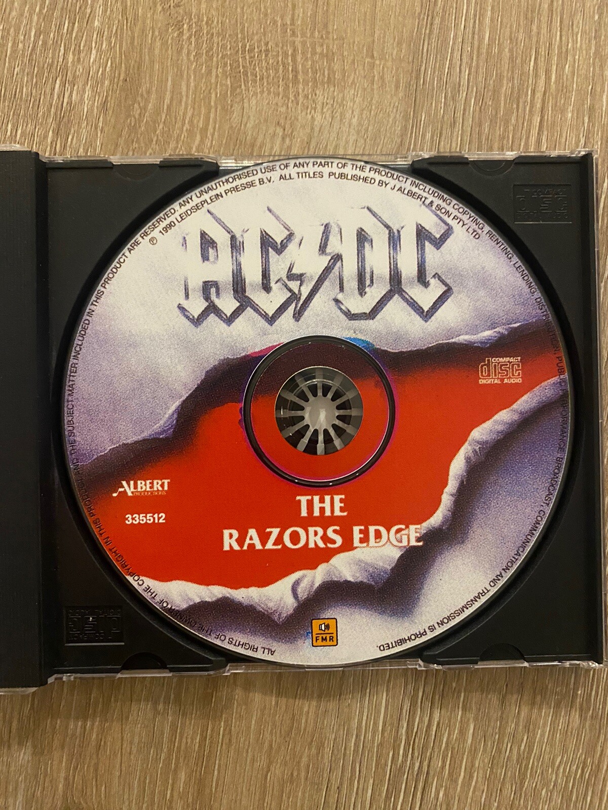 AC/DC The Razors Edge CD 1995 Repress RM Albert EMI Australia | eBay