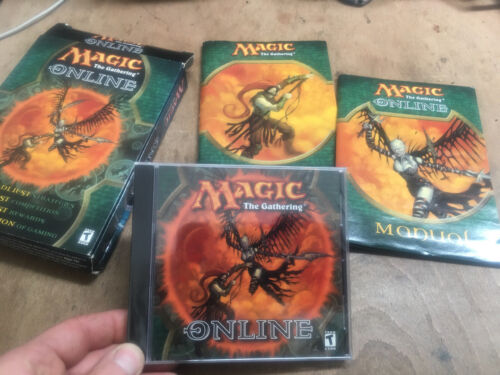 Magic the Gathering Online  PC Game New includes Manual & Rulebook Windows 95/98 - Picture 1 of 11
