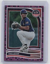 2024 Panini Stars & Stripes #175 Chase Cotton Purple Disco #/99