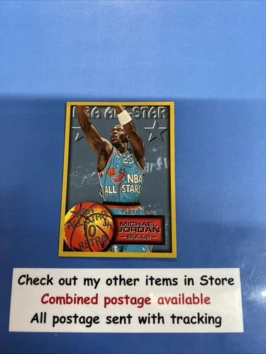 1996/97 FLEER NBA ALL STAR 10 RETRO MICHAEL JORDAN #282