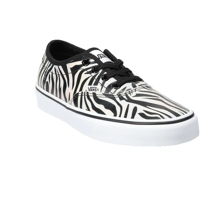 Черная спортивная обувь для женщин VANS Zebra