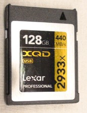 USA Shipping Lexar 2933x XQD 2.0 card 128GB LXQD128CRBJP2933 Memory Card