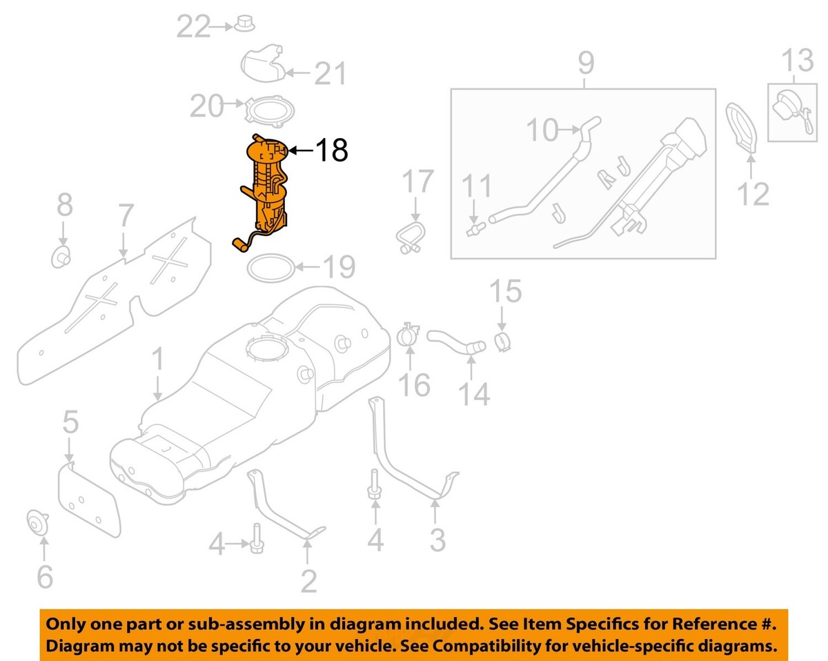 NISSAN OEM 16-24 TITAN XD Fuel System Components-Fuel Pump