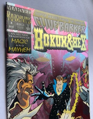 CLIVE BARKER'S HOKUM & HEX #1 (Marvel Comics, 1993) VF/NM NOS - Picture 2 of 8