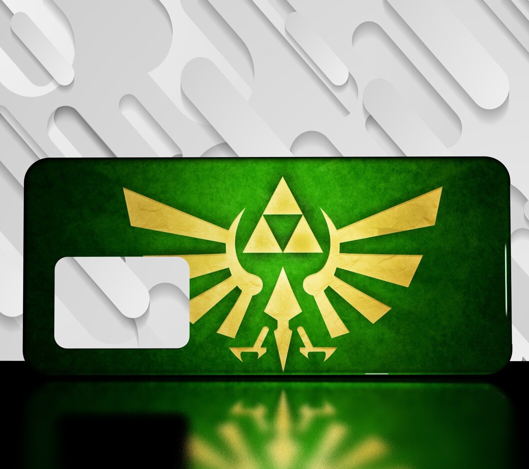 Coque Anti-Choc Rigide Pour Xiaomi Redmi 12C/10C/9A/9C/Note 13/12/11/10 Pro - Design Zelda 05 - Blanc Mat