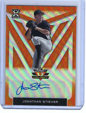 JONATHAN STIEVER 2020 LEAF VALIANT BASEBALL AUTO /75