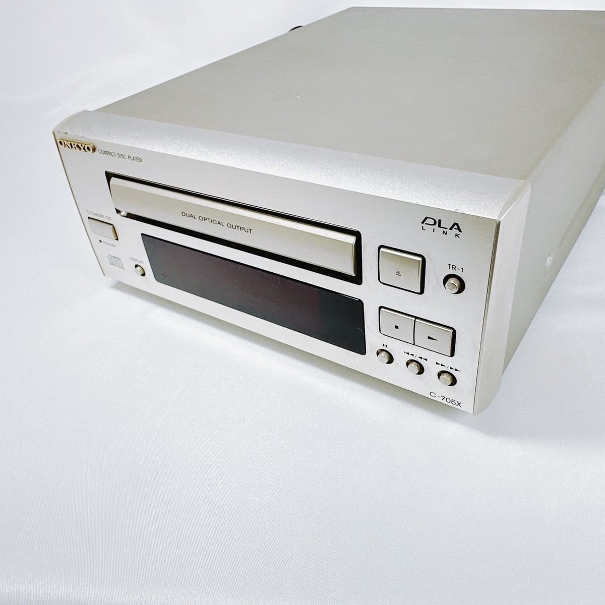 Onkyo C-705X CD Player Audio Stereo Silver DLA Link Onkyo C-705X CD Player Audio Stereo Silver DLA Link