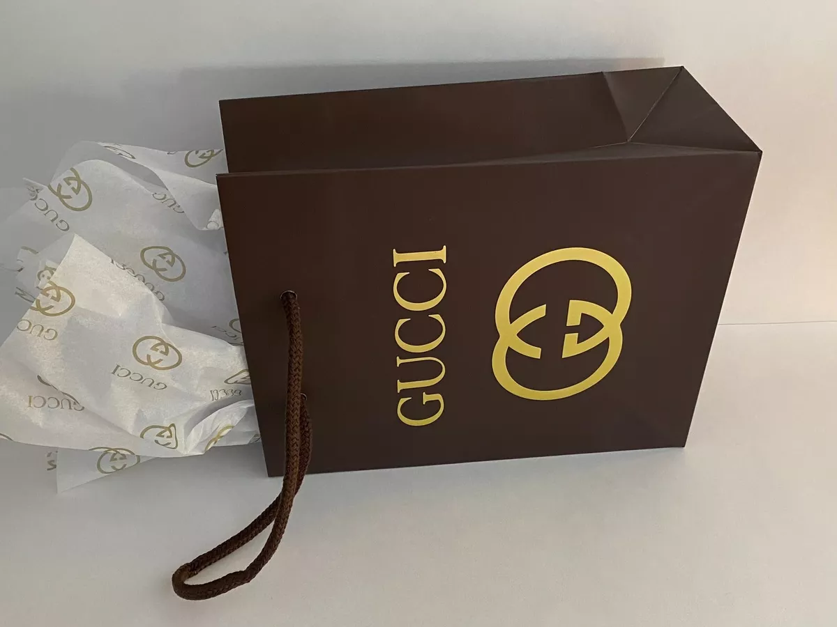 New Gucci Shopping Bag with ribbon | Gucci shopping bag, Shopping bag  design, Bags