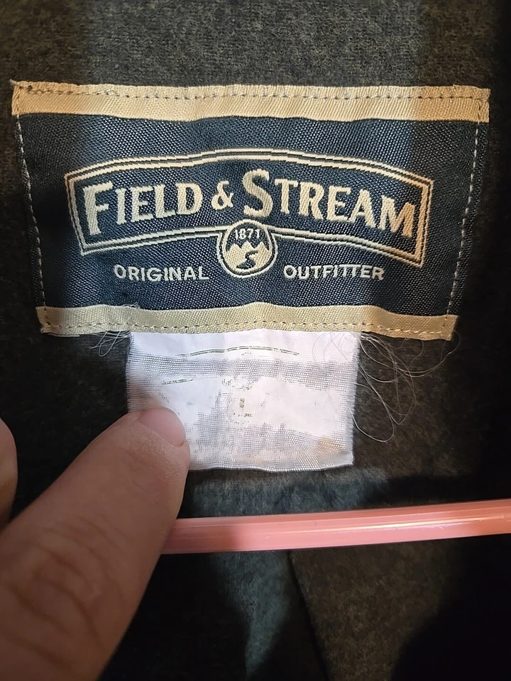 Camisa Chaqueta De Colección Field and Stream Para Hombre XL Exterior Chaqueta Verde Foto 2 de 4