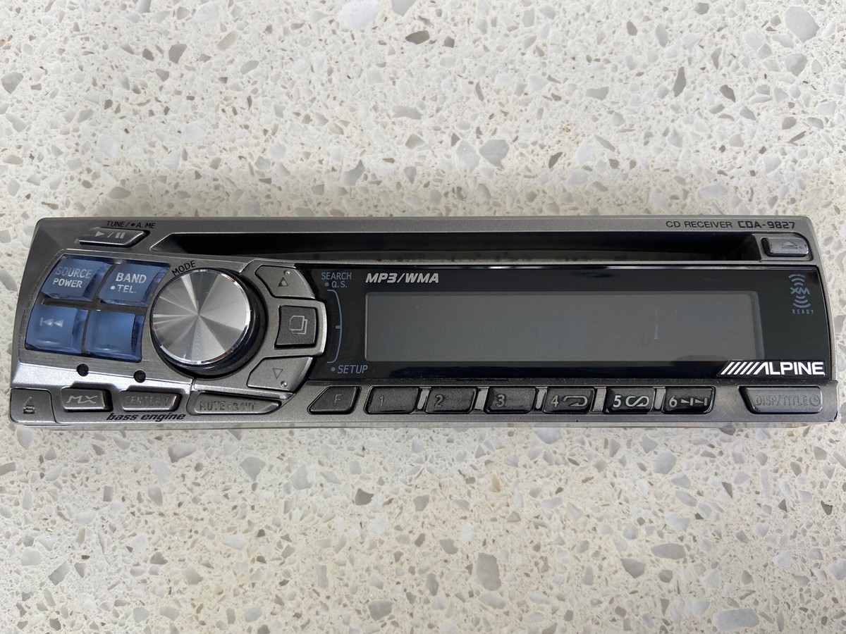 ALPINE CDA-9827J カーオーディオ中古 ALPINE CDA-9827J カーオーディオ中古 - メルカリ