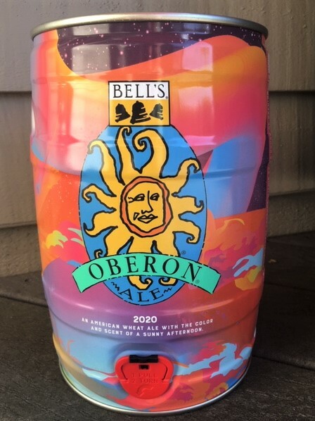 2020 BELL'S OBERON Beer Mini Keg Can 5 Liter / 1.3 Gallon ...