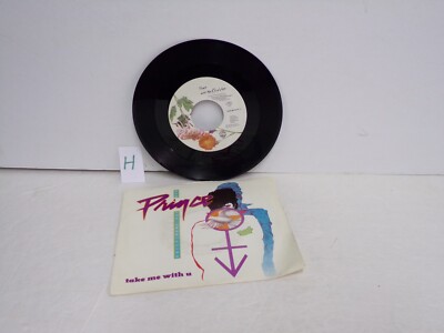 Prince - Take Me With U 45 RPM Record 1985