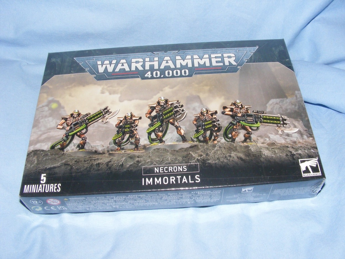 Necrons Immortals 49-10 Brand New In Stock Warhammer 40k | eBay Necrons Immortals 49-10 Brand New In Stock Warhammer 40k | eBay