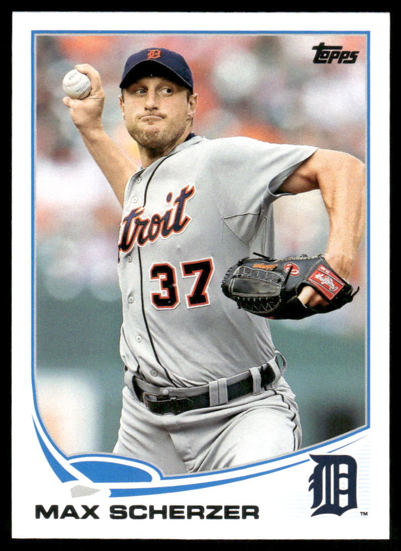 Max Scherzer 2013 Topps #37 Detroit Tigers
