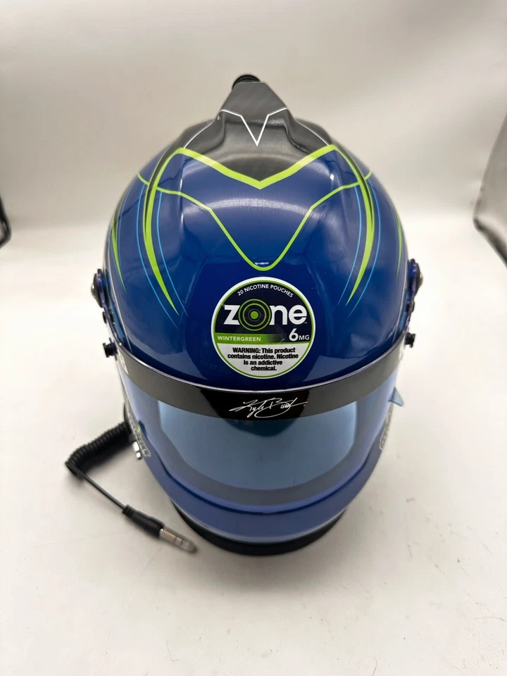 Kyle Busch 2024 Zona Tamaño Completo Réplica NASCAR Casco Infantil Foto 2 de 2