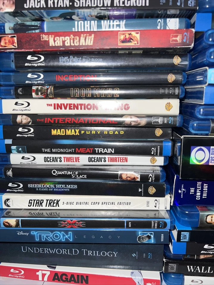 Фильмы Blue Ray Pick Your Title G.I. Joe CSI NY Inception Iron Man Mad Max и многое другое - Изображение 2 из 3