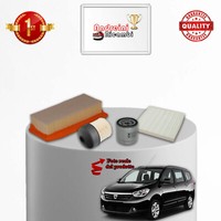 Set Service 4 Filter Dacia Lodgy 1.5 DCI 80KW 109CV Von 2015->