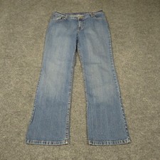 Faded Glory Jeans Girls 12.5 Plus 5 Pocket Denim Straight Leg Cotton