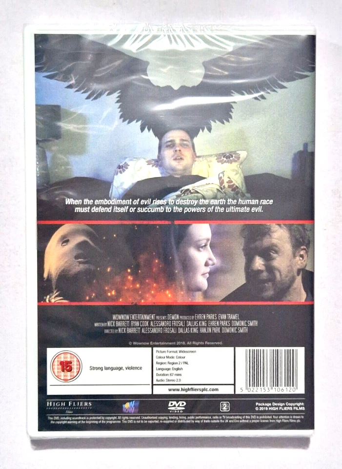 Demon DVD SEALED 2018 Low budget Bad Film - Image 2 of 2