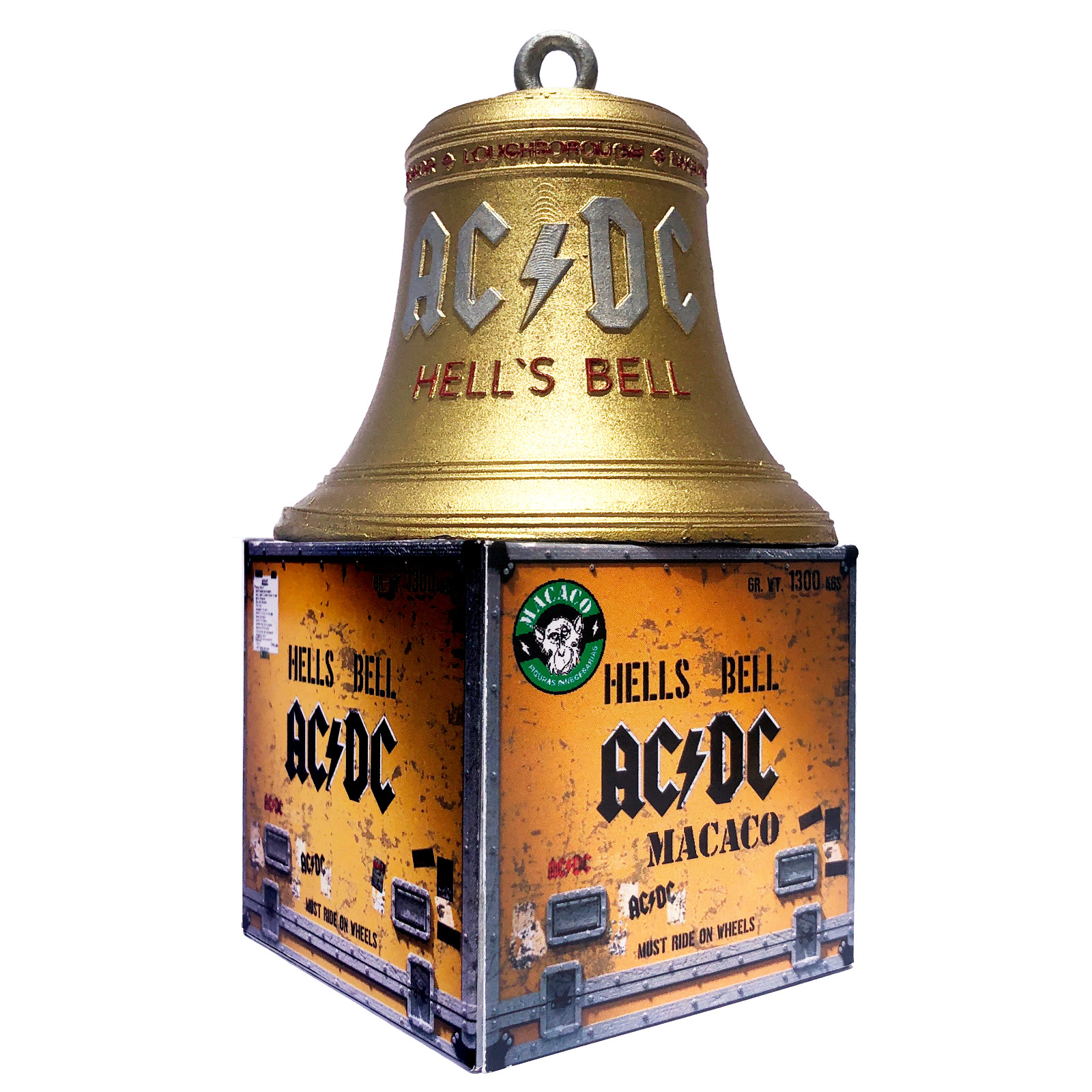 AC/DC - Hells Bells Sculpture/ 2 resin figure + Shipping
