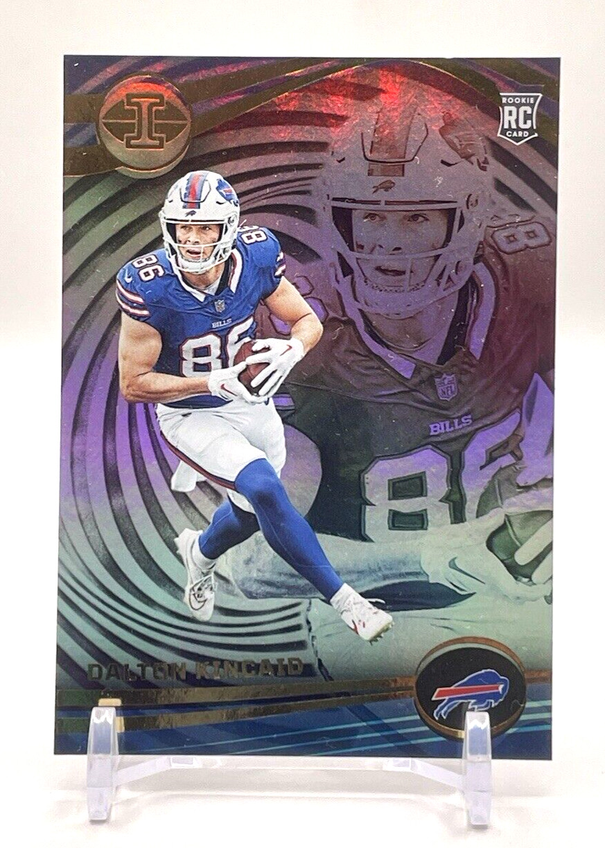 2023 Panini Illusions Football Orange Dalton Kincaid #13