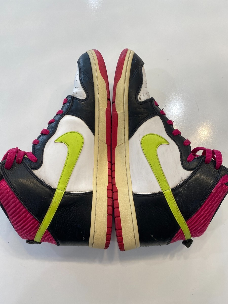 Nike #317982-127 Vintage 2012 High Volt White Fireberry Size  display picture 2