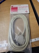 Unversal 10ft DB25 Male to DB25 Female RS232 Serial Cable - New 
