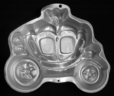 2008 Wilton CINDERELLAS PUMPKIN CARRIAGE Cake Pan #2105-1027 Mold ~ vgc