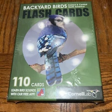 Backyard Birds Flash Cards - Eastern & Central North America by Cornell Lab of O