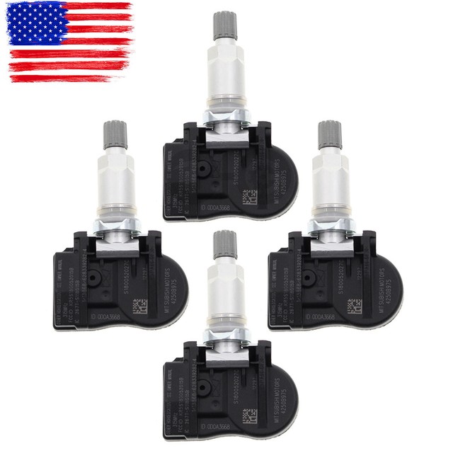 4PC Tire Pressure Sensor TPMS For Mitsubishi Lancer Outlander Sport 2