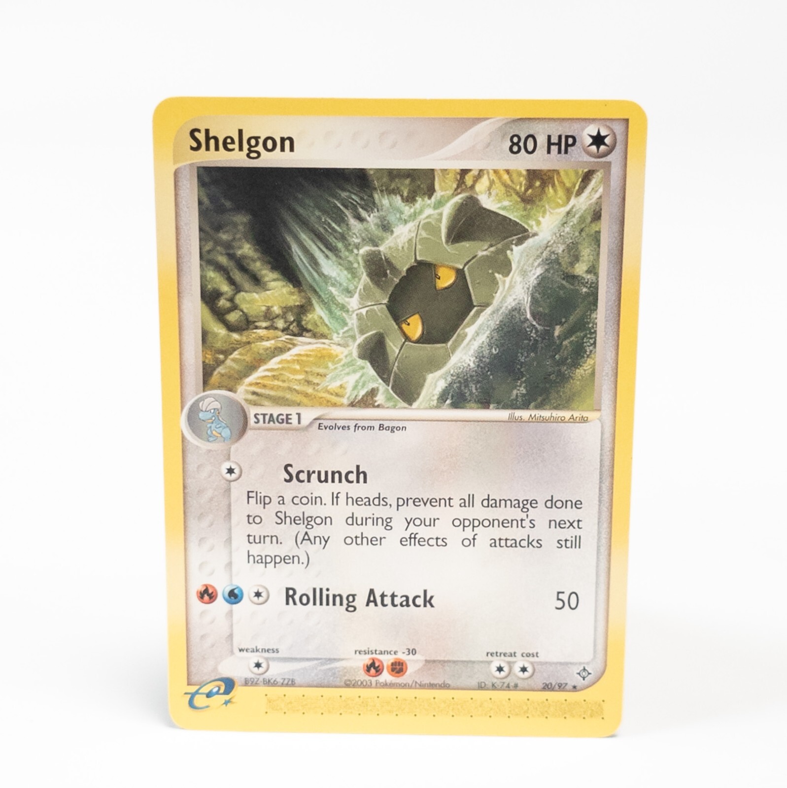 Shelgon 20/97 Pokemon Dragon Rare NM