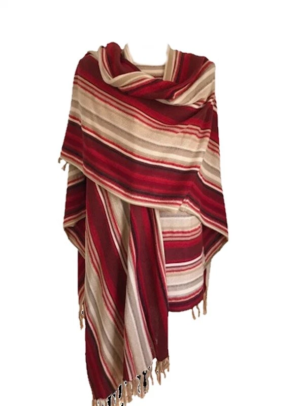 Capa nova com etiquetas Ralph Lauren G/XL listra ocidental vermelha bronzeada 115424 - Imagem 3 de 3