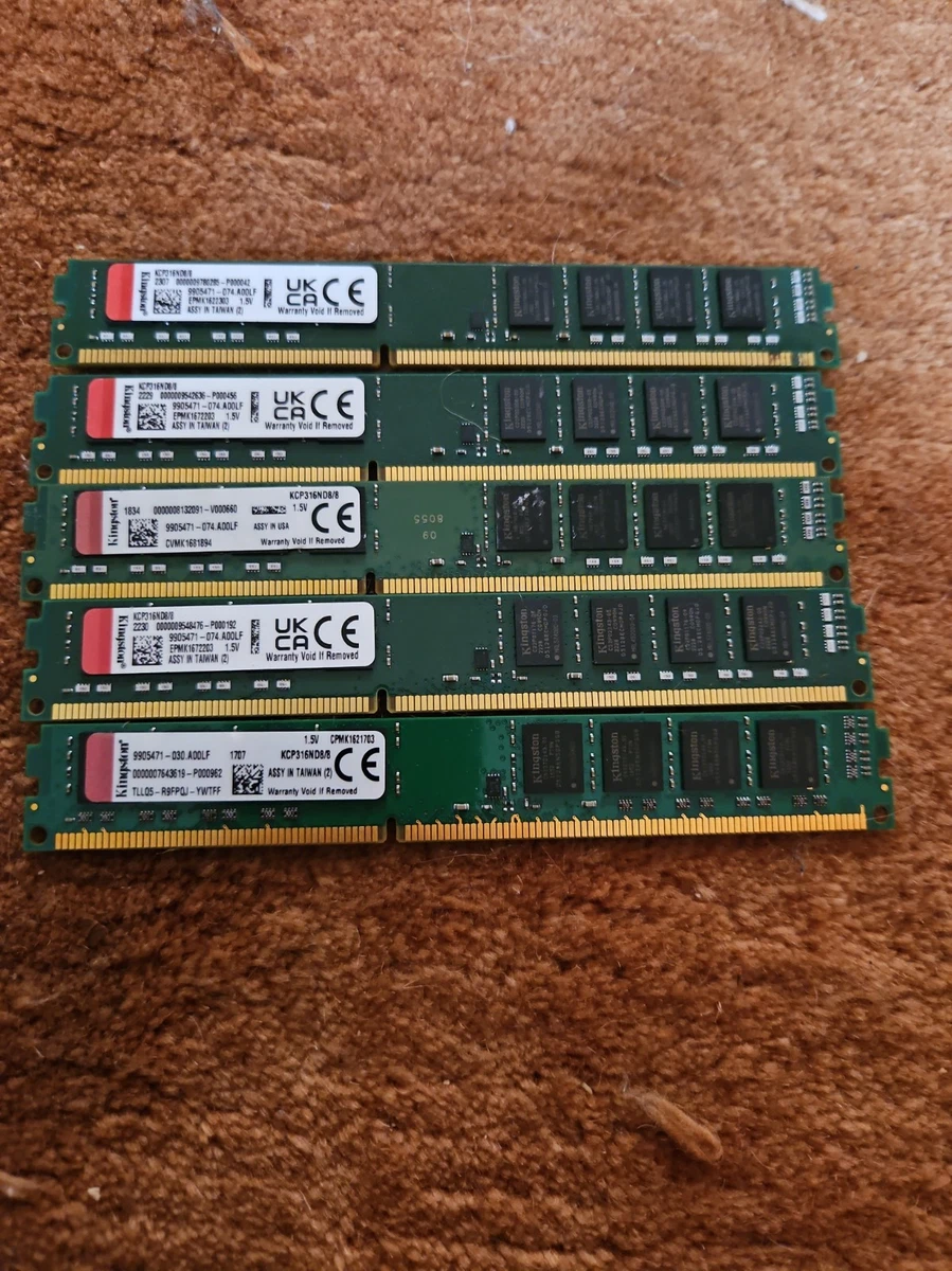 Kingston 8GB DDR3 SDRAM for sale | eBay